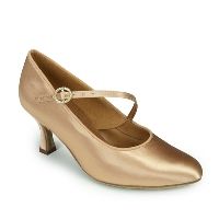 Туфли женские St International Dance Shoes (IDS) ICS ROUNDTOE SINGLESTRAP - FLESH SATIN