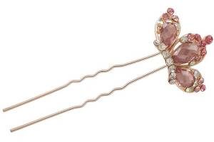 Шпилька для волос "Королевская" (розовый - 824072)