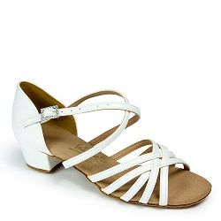    International Dance Shoes (IDS) Girls Flavia - White