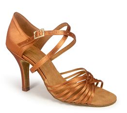 Туфли женские La International Dance Shoes (IDS) SARA - TAN SATIN